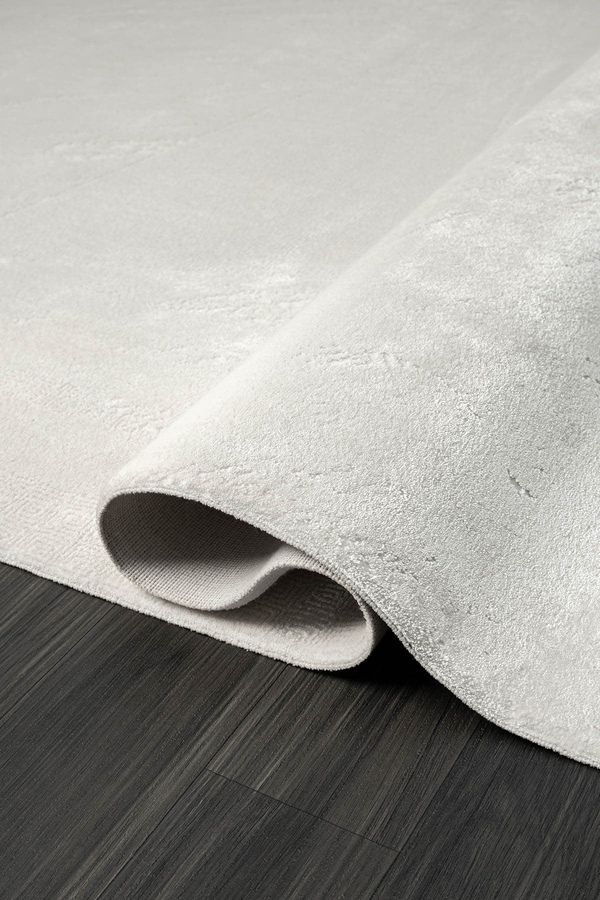 ELEGANCE EG005A BEYAZ HALI SEDEF DETAYLI MODERN VISKON DOGAL IPLIK BAMBU HALI TOZU AZ SALON HALISI — Görsel 3