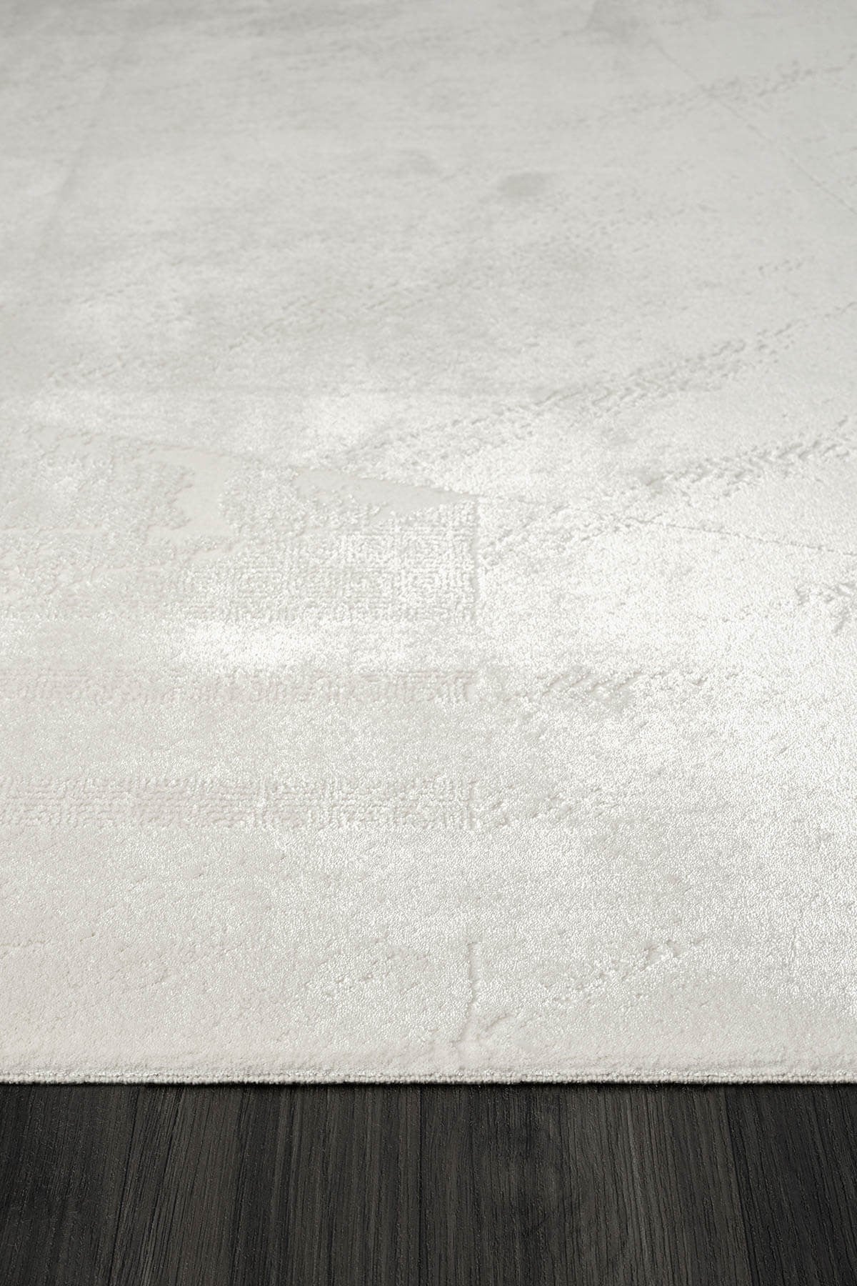 ELEGANCE EG005A BEYAZ HALI SEDEF DETAYLI MODERN VISKON DOGAL IPLIK BAMBU HALI TOZU AZ SALON HALISI — Görsel 4
