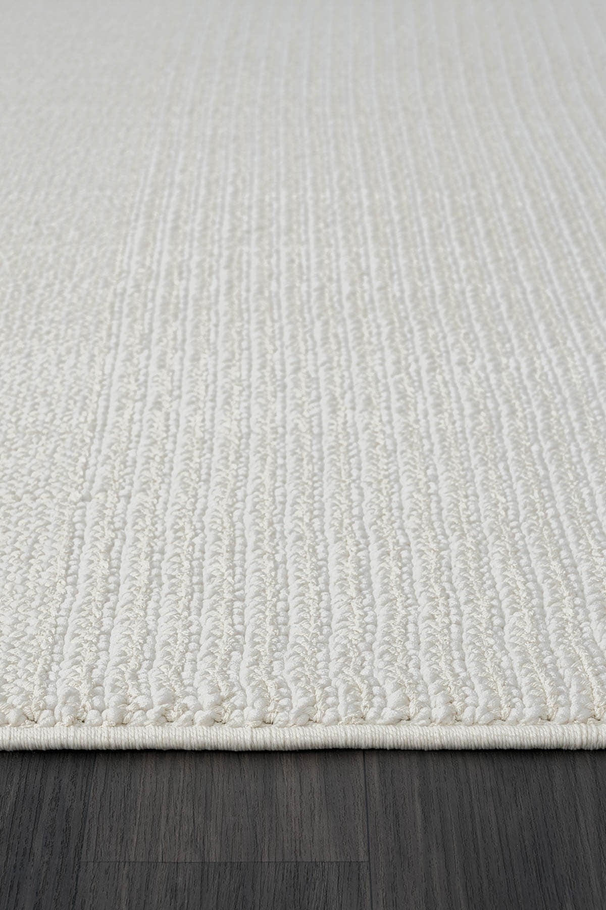 WOOL WL005A BEYAZ HALI SISAL BUKLE DEKORATIF TOZSUZ ANTIALERJIK SALON HALISI YATAK ODASI KORIDOR — Görsel 4