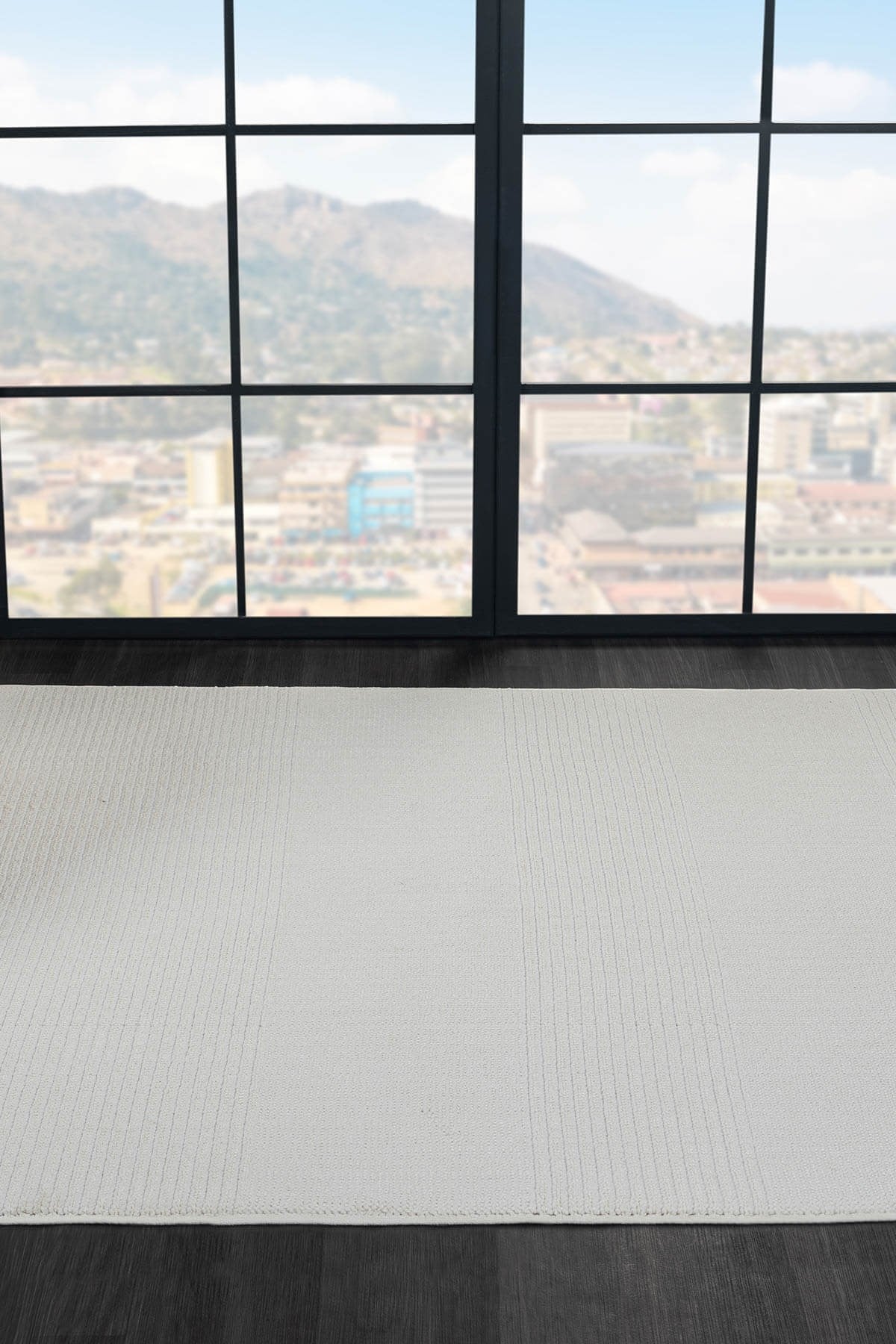 WOOL WL005A BEYAZ HALI SISAL BUKLE DEKORATIF TOZSUZ ANTIALERJIK SALON HALISI YATAK ODASI KORIDOR — Görsel 5