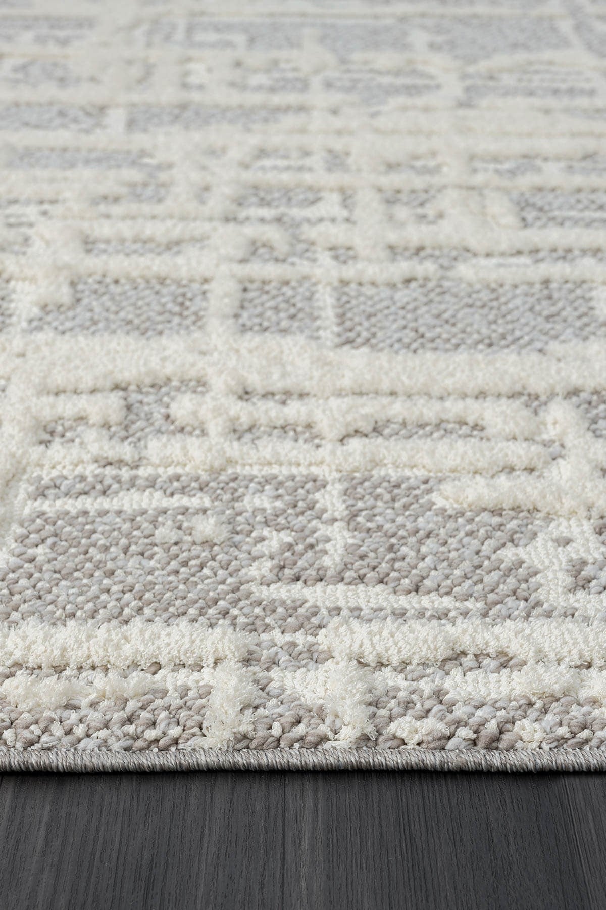 WOOL WL007A BEJ HALI SISAL BUKLE DEKORATIF KABARTMALI HALI TOZSUZ ANTIALERJIK SALON HALISI KORIDOR — Görsel 4