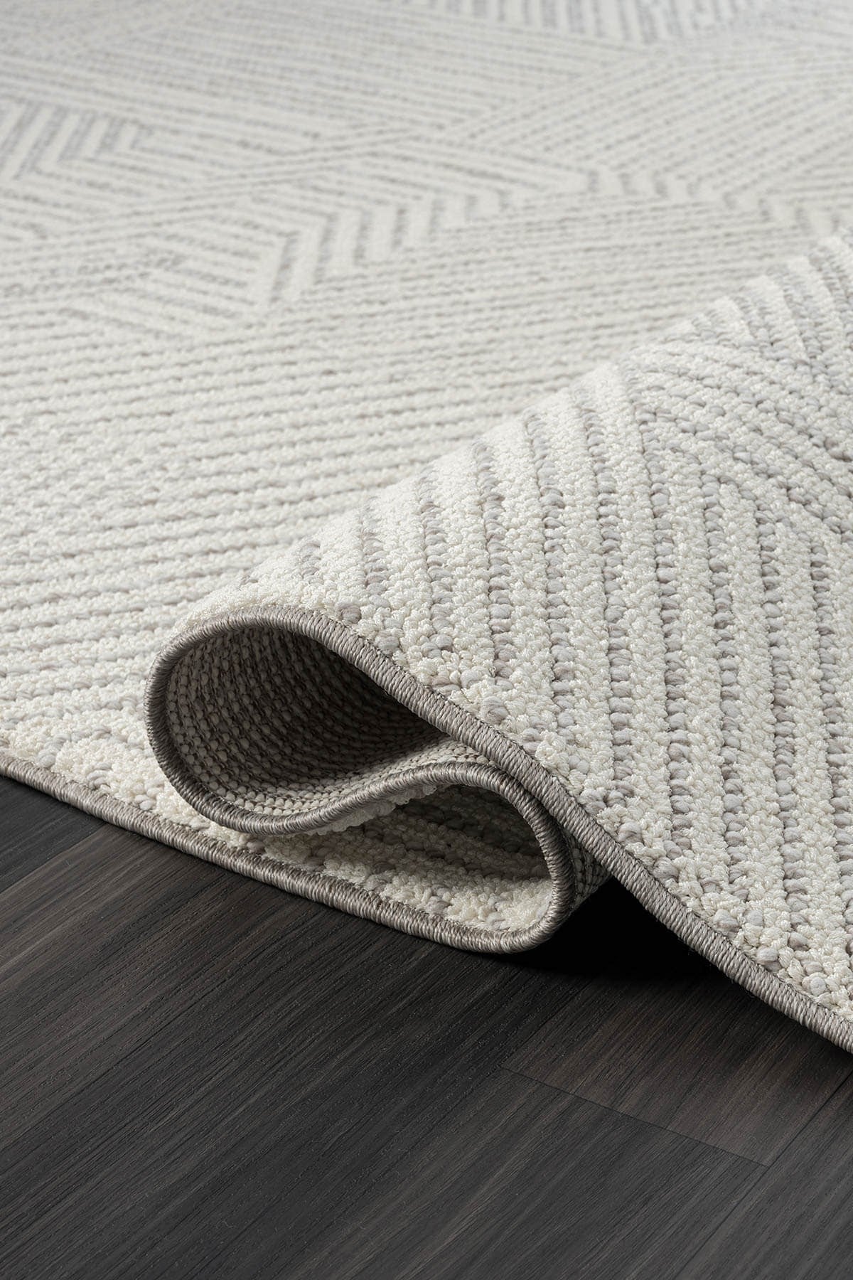 WOOL WL008A BEJ HALI SISAL BUKLE DEKORATIF KABARTMALI HALI TOZSUZ ANTIALERJIK SALON HALISI KORIDOR — Görsel 3