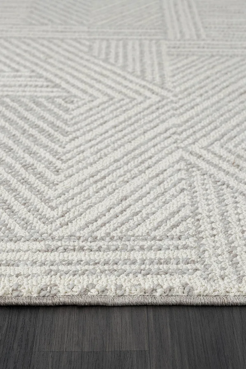 WOOL WL008A BEJ HALI SISAL BUKLE DEKORATIF KABARTMALI HALI TOZSUZ ANTIALERJIK SALON HALISI KORIDOR — Görsel 4